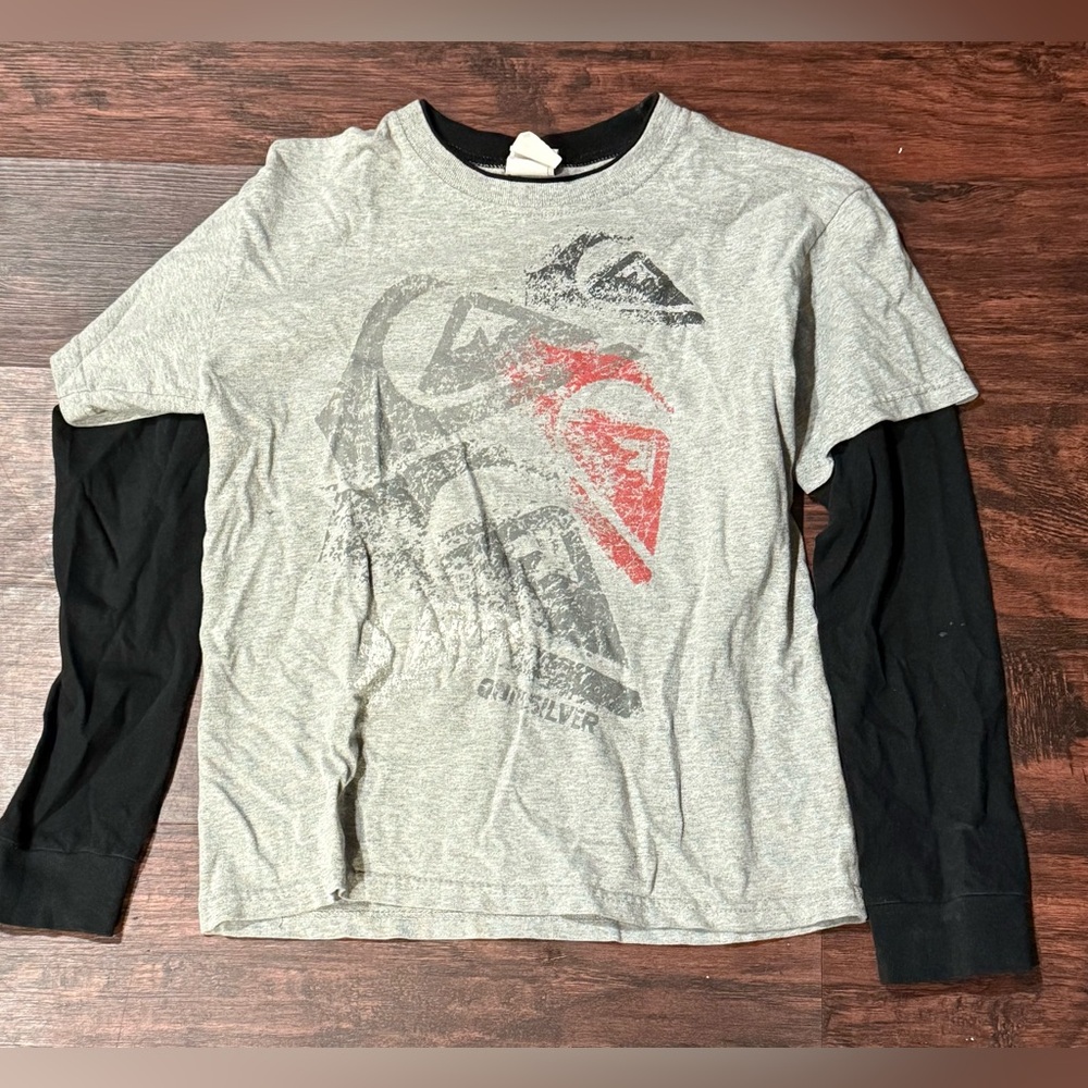 Quiksilver Long Sleeve Tee, Boy’s 12